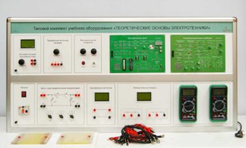 Типовой комплект учебного оборудования «Теоретические основы электротехники», исполнение настольное, ручное