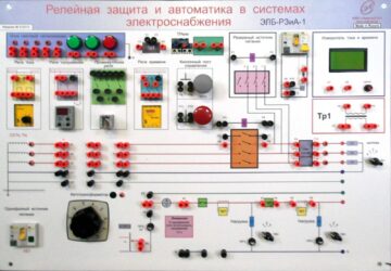Учебный комплект лабораторного оборудования «Релейная защита и автоматика в системах электроснабжения»