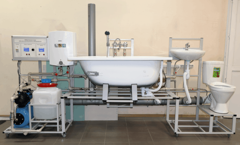 Лабораторный стенд «Монтаж сантехнического оборудования» купить