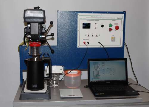 Учебный лабораторный стенд по исследованию процессов неизотермического перемешивания пищевых материалов