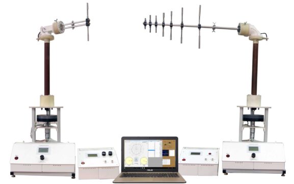 Лабораторная установка «Исследование характеристик направленности и диапазонных свойств симметричного вибратора и телевизионных антенн дециметрового диапазона»