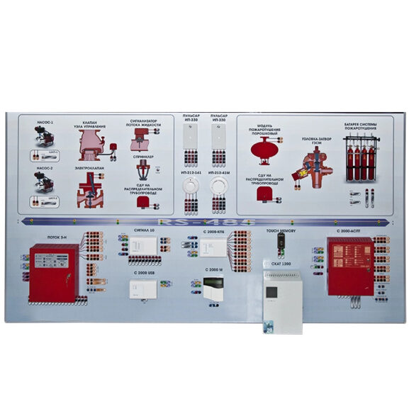 Интерактивный демонстрационно-тренажерный стенд «Системы автоматического пожаротушения»