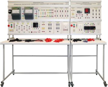 Лабораторный стенд «Измерение электрических параметров и энергии в одно- и трехфазных сетях»