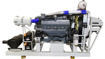 Учебный стенд «Дизельный двигатель ЯМЗ-6582.10-02»