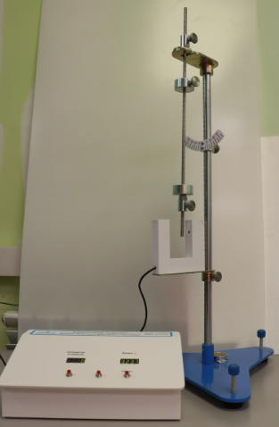 Лабораторная установка «Определение ускорения свободного падения методом оборотного физического маятника»