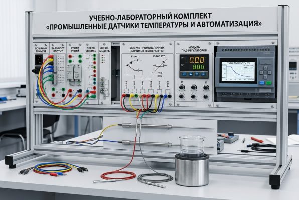 Комплект учебно-лабораторного оборудования "Промышленные датчики температуры"