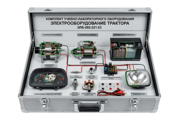 Комплект учебно-лабораторного оборудования "Электрооборудование трактора"