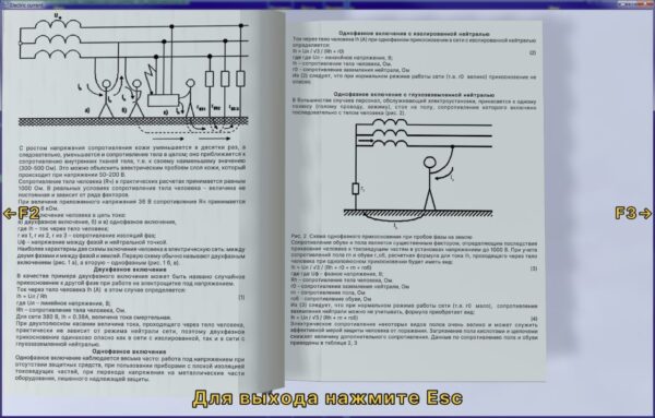 Виртуальная работа "Действие электрического тока на тело человека"