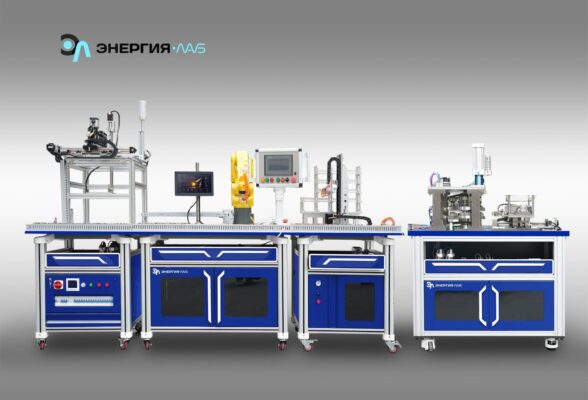 Учебное оборудование для установки и отладки электромеханического оборудования общего назначения