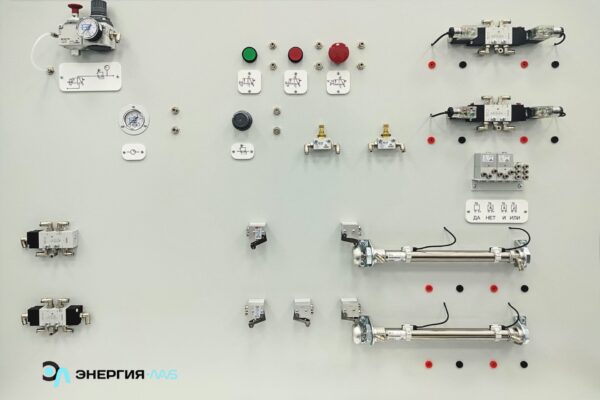 Типовой комплект учебного оборудования «Пневмопривод и электропневмоавтоматика»