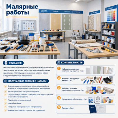 Мастерская «Малярные работы»