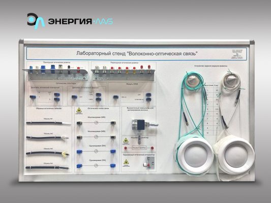 Учебное оборудование «Волоконно-оптическая линия связи»
